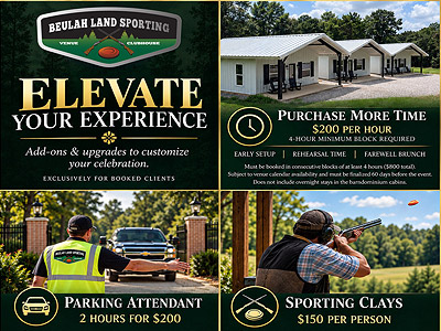 Beulah Land Sporting Package
