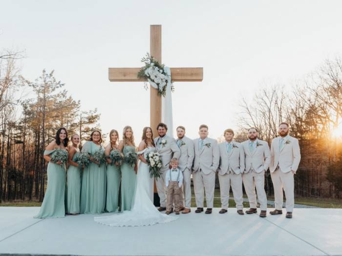 [Congratulations, Mr. and Mrs. Bankston!]