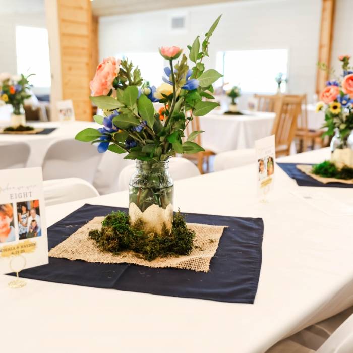 Beautiful Wedding Reception for Mycala and Hayden