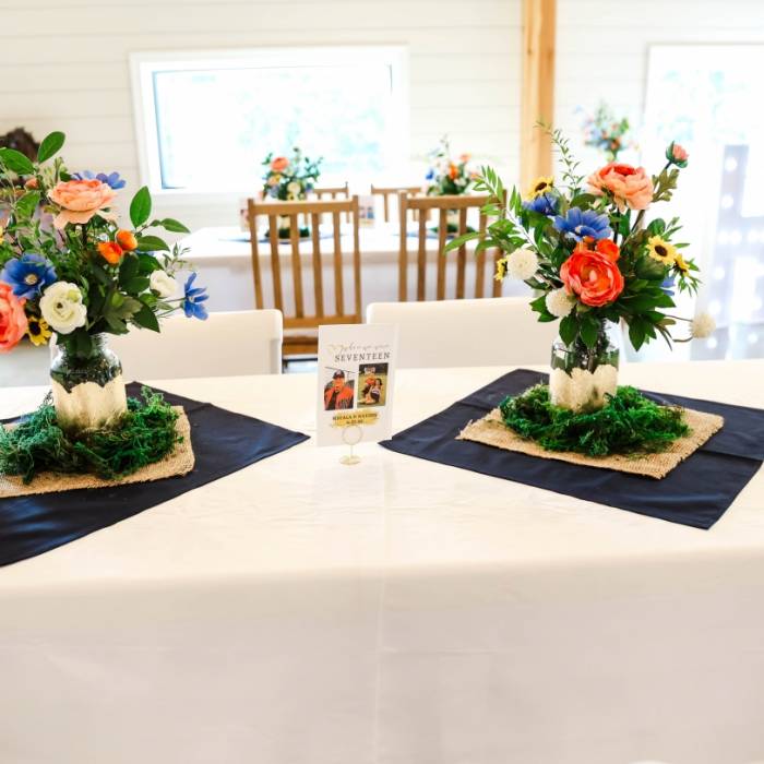 Beautiful Wedding Reception for Mycala and Hayden