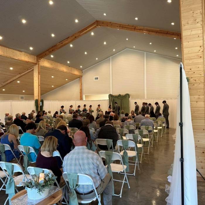 Imagine a beautiful lodge wedding!