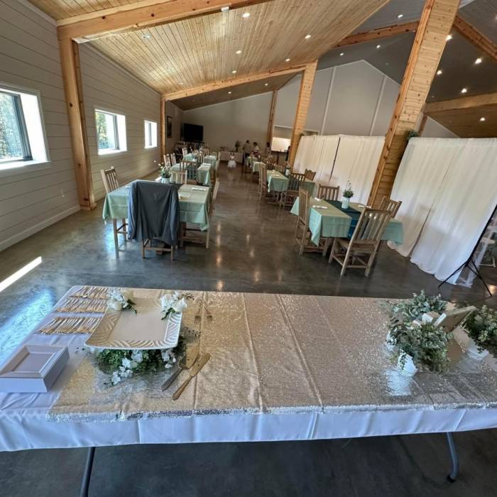 Imagine a beautiful lodge wedding!