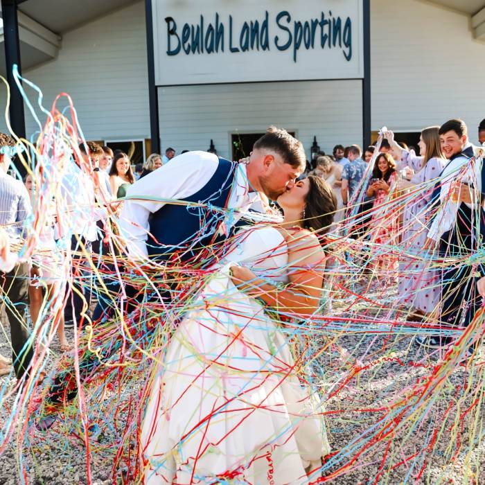 Beautiful Wedding Reception for Mycala and Hayden | Beulah Land Sporting  Gallery Image