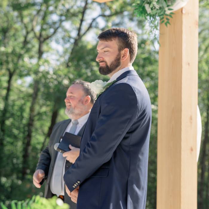 Beautiful Outdoor Cross Wedding