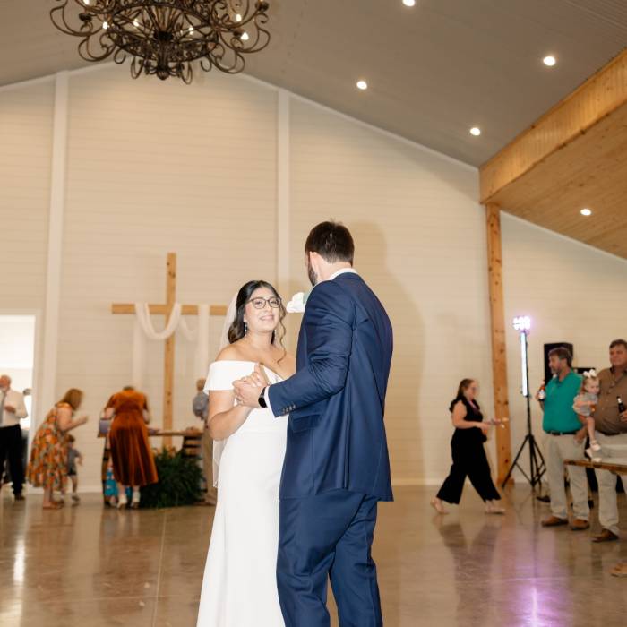 Beautiful Outdoor Cross Wedding