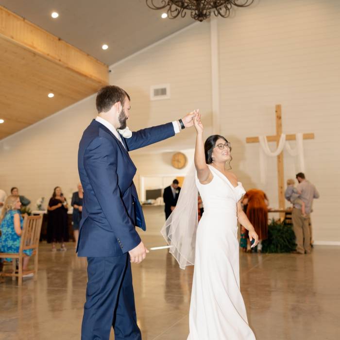 Beautiful Outdoor Cross Wedding
