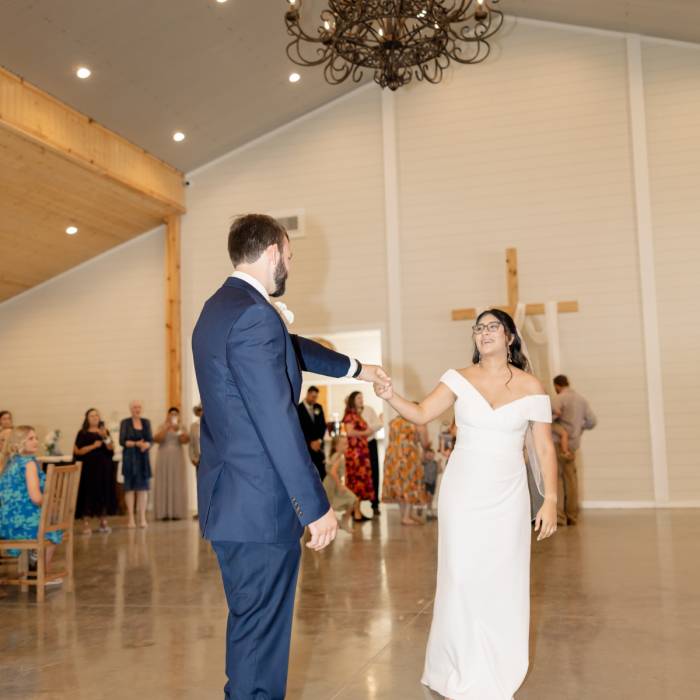 Beautiful Outdoor Cross Wedding