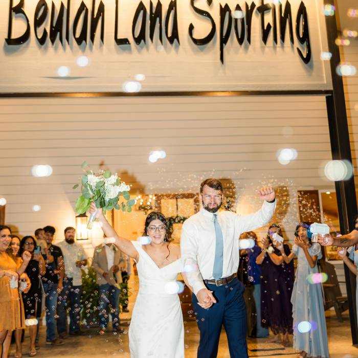 Beautiful Outdoor Cross Wedding