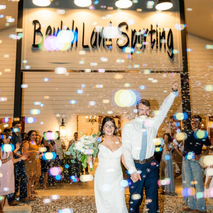 Beautiful Outdoor Cross Wedding