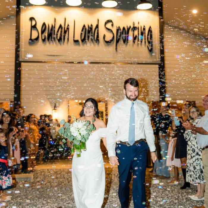 Beautiful Outdoor Cross Wedding