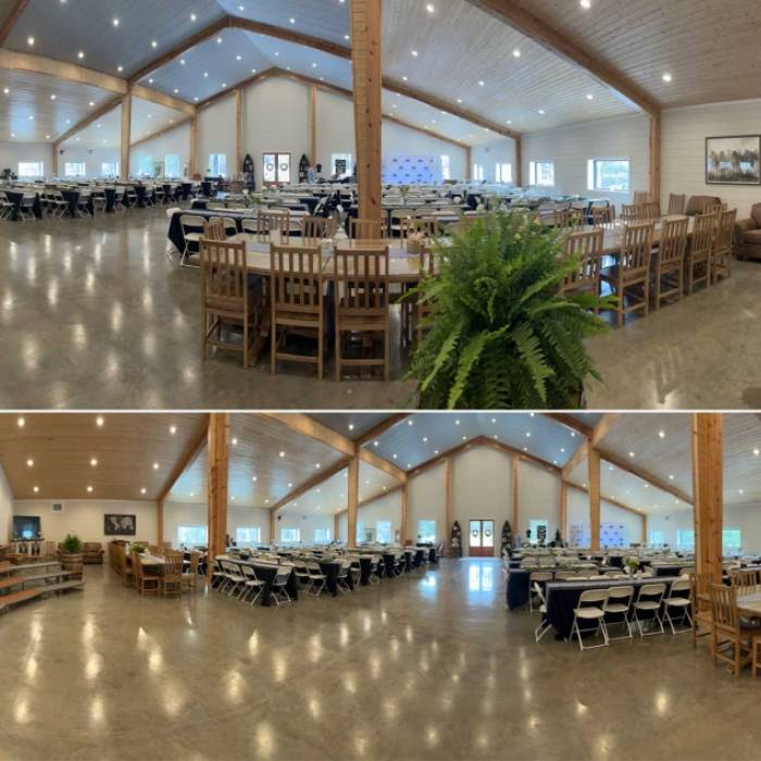 Imagine a beautiful lodge wedding!