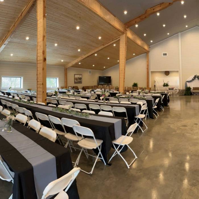 Imagine a beautiful lodge wedding!