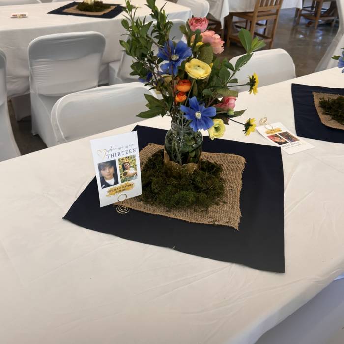 Beautiful Wedding Reception for Mycala and Hayden