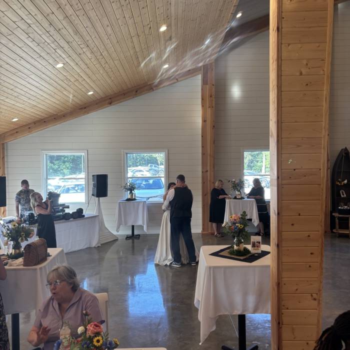 Beautiful Wedding Reception for Mycala and Hayden