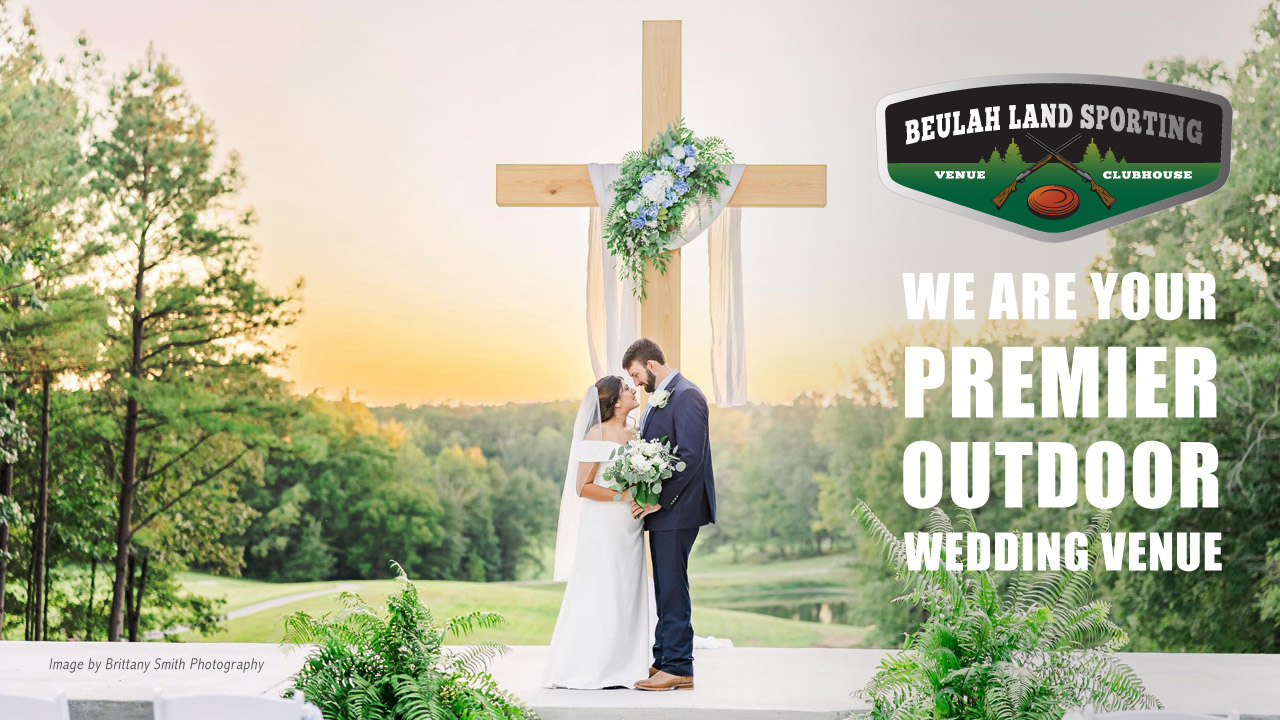 First Outdoor Wedding Photo